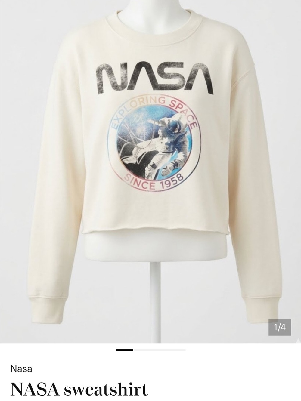 NASA sweatshirt
